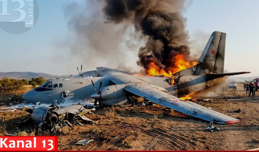 Rusia Berduka, Pesawat Militernya Jatuh di Tebing Krimea, 29 Orang Tewas